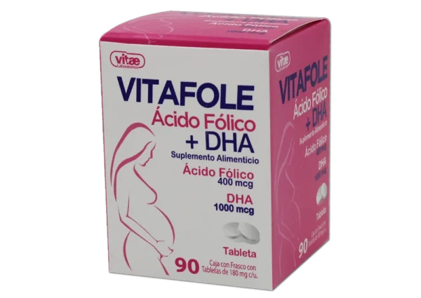 Vitafole 400/1000 Mcg Con 90 Tabletas