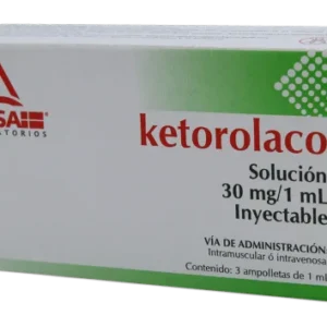 KETOROLACO SOL. INY. 1 ML.