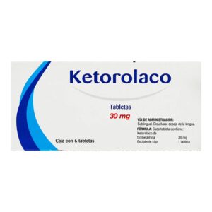 KETOROLACO -T SUBLINGUAL 30MG C6